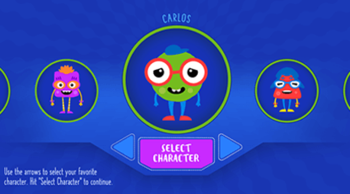 Start With Hello character selection screen