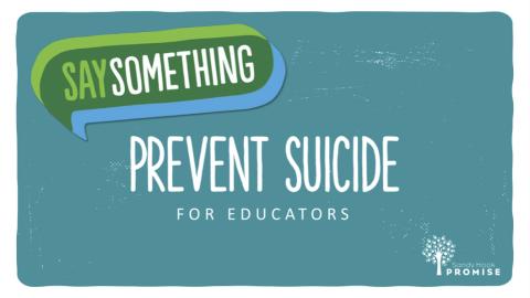 Prevent Suicide: Educators Thumbnail with Logo