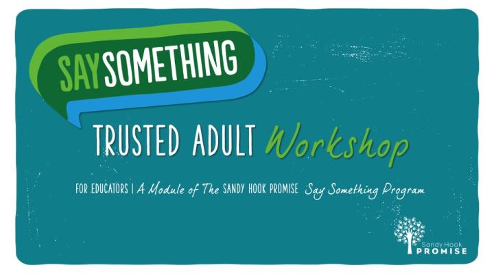 Trusted Adult Workshop Thumbnail of presentation Logo