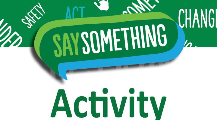 Say Something Activity 