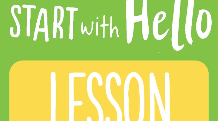 Start With Hello Lesson