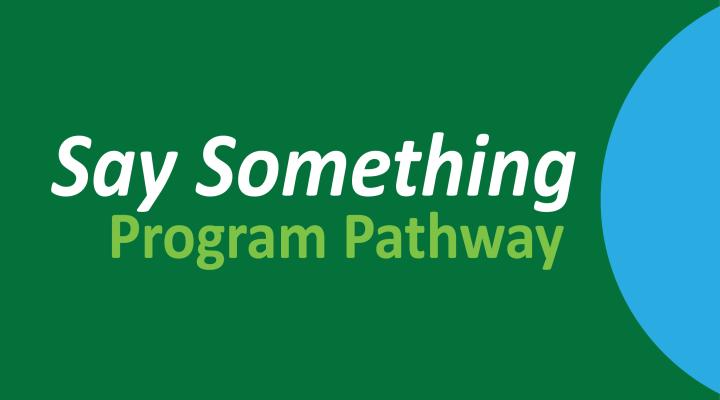 Say Something Pathway Thumbnail 