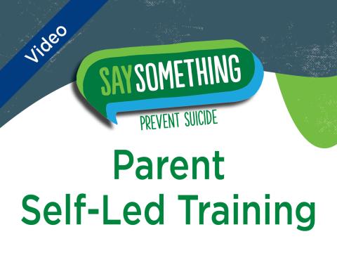 Prevent Suicide Parent Training Video