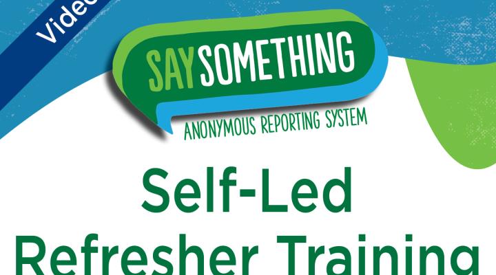 Say Something ARS 6-12 Refresher Training Video